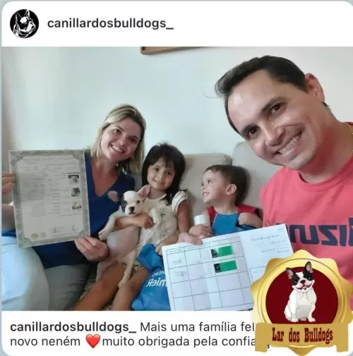 Entrega dos Nossos Filhotes